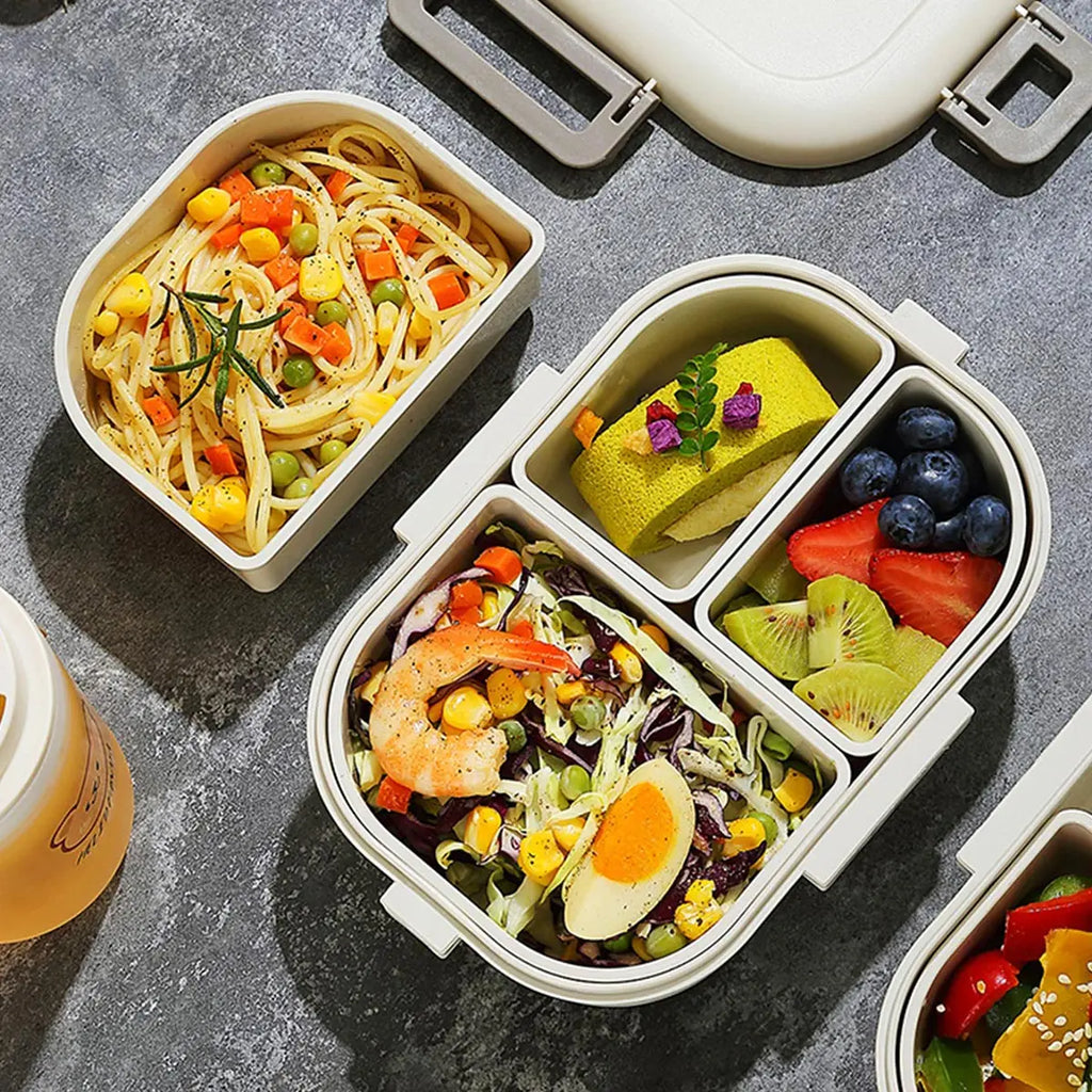 Lunch Box (With 3 removable compartment)