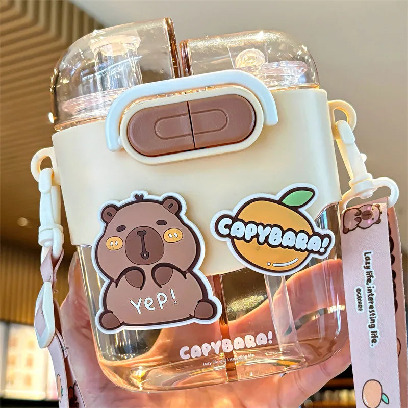 Capybara double drink bottle (600ml)
