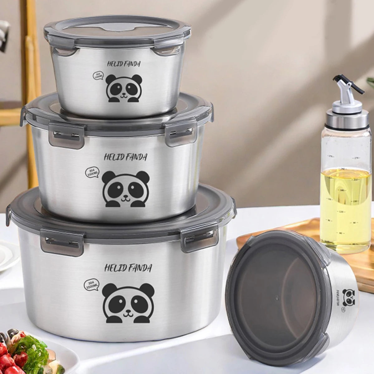 Stainless Steel Food Storage Box