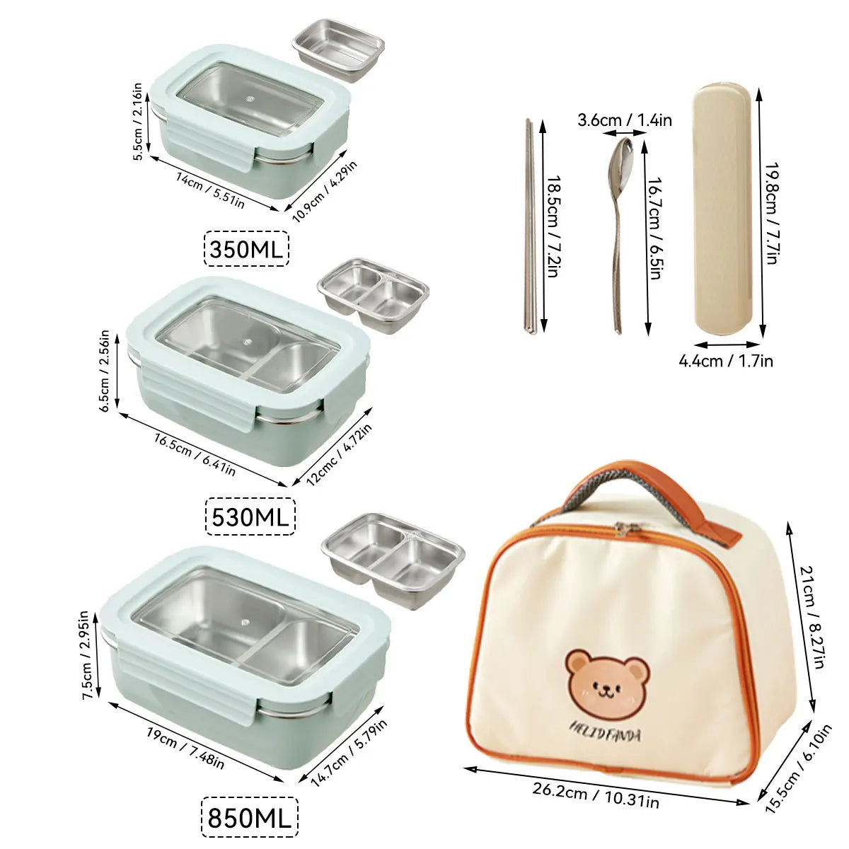 Picnic Large Capacity Lunch Box