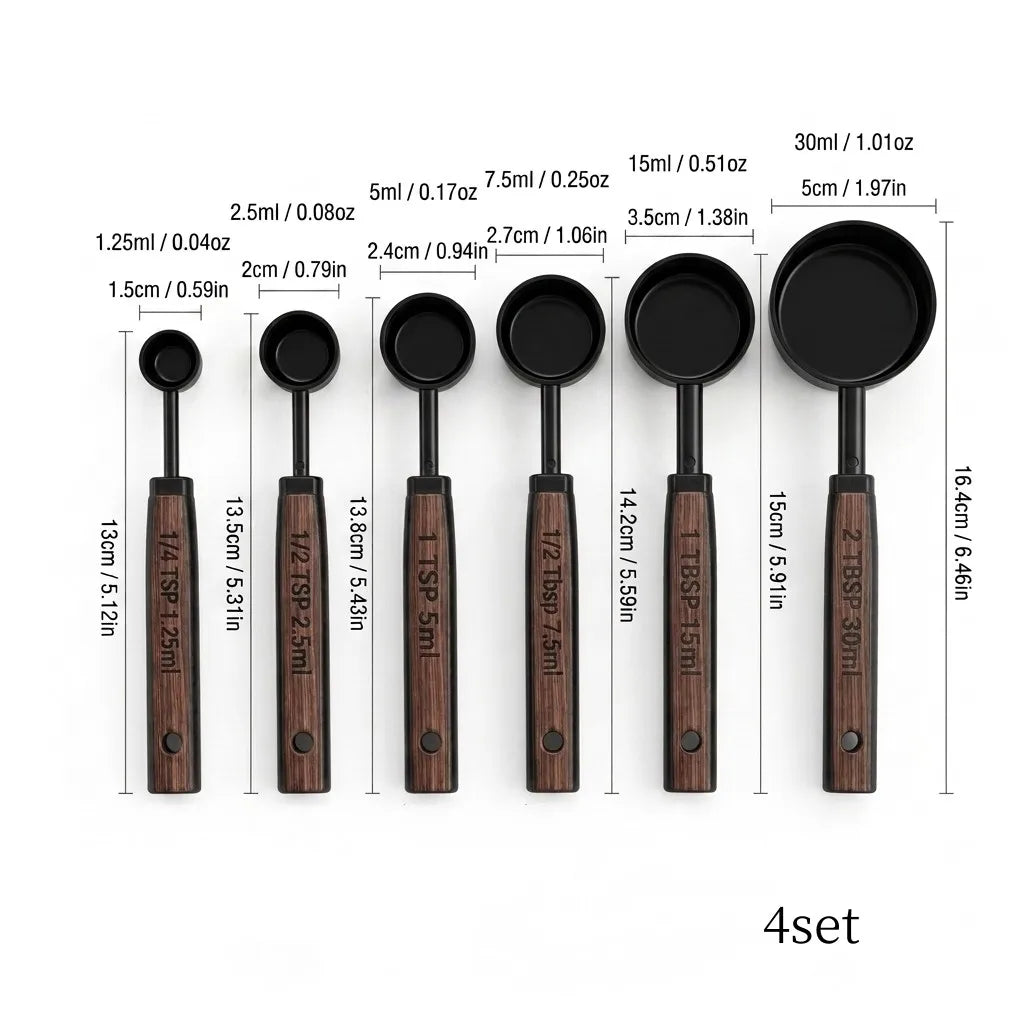 Set of measuring spoons