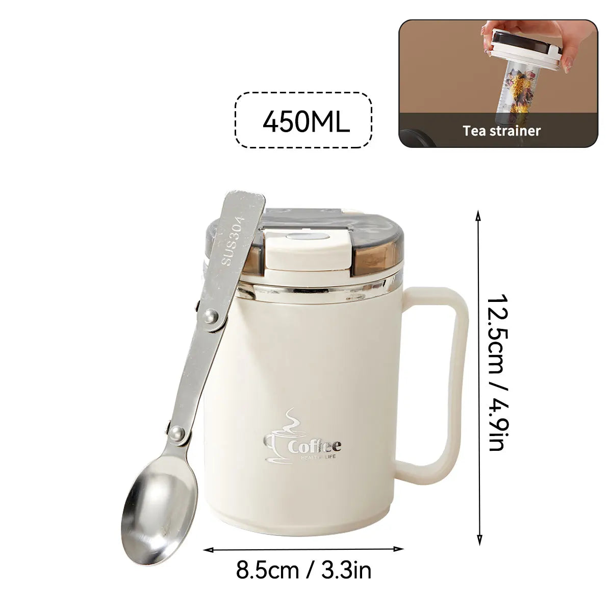 Double-Wall Coffee Mug