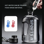 large capacity sports water bottle