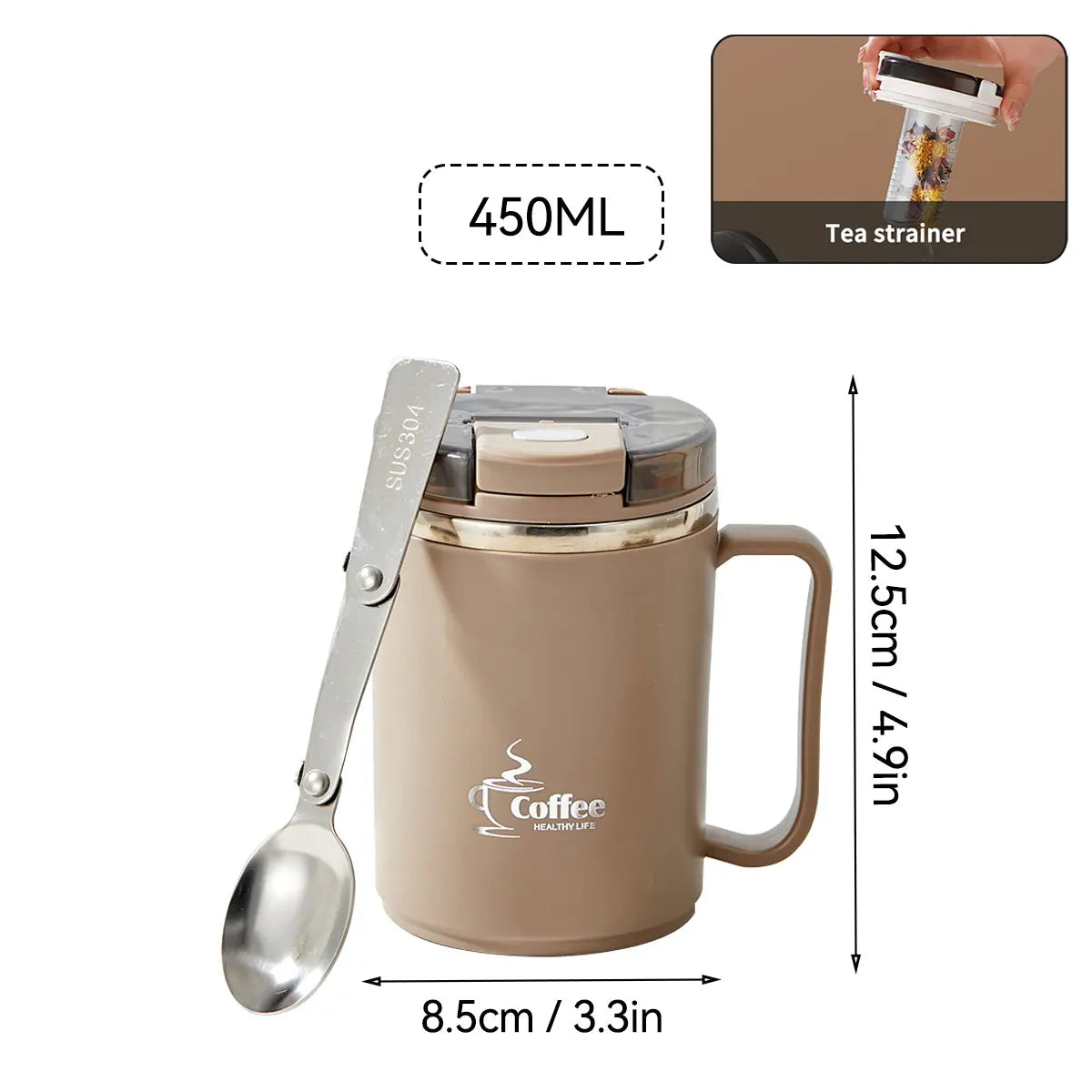 Double-Wall Coffee Mug