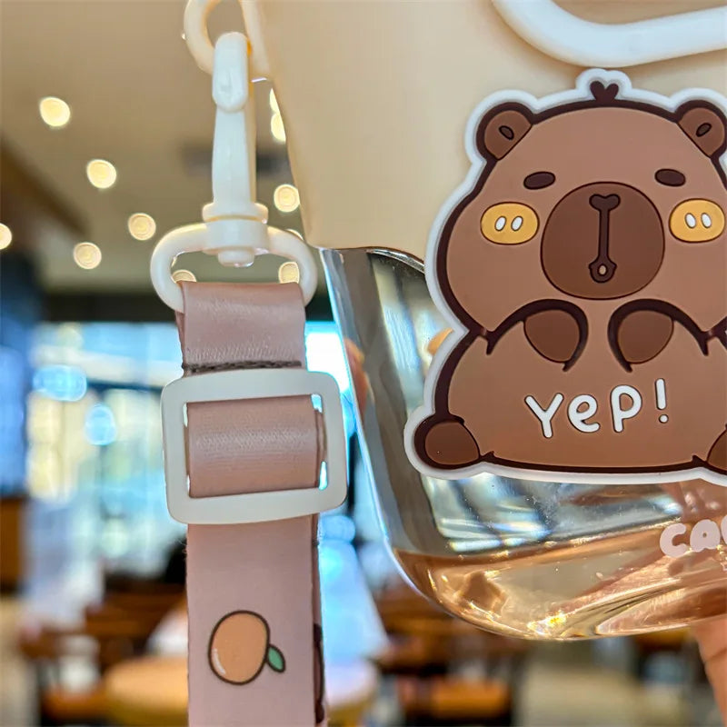 Capybara double drink bottle (600ml)