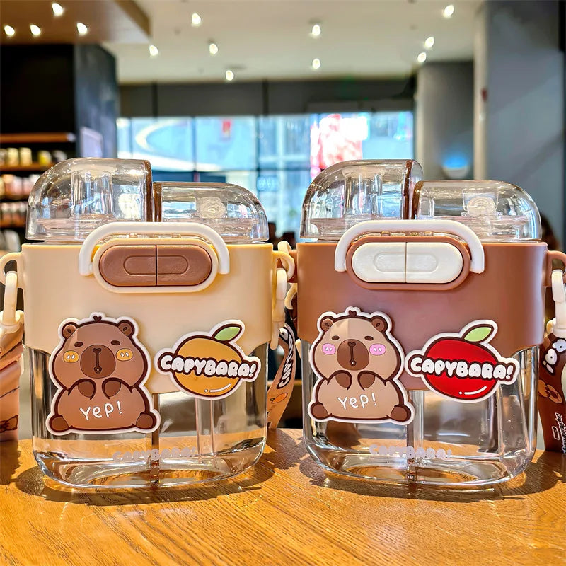 Capybara double drink bottle (600ml)