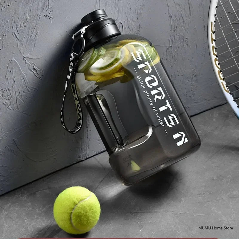 large capacity sports water bottle