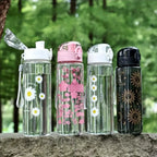 Convenience water bottle, high-quality PC material (600 ml)