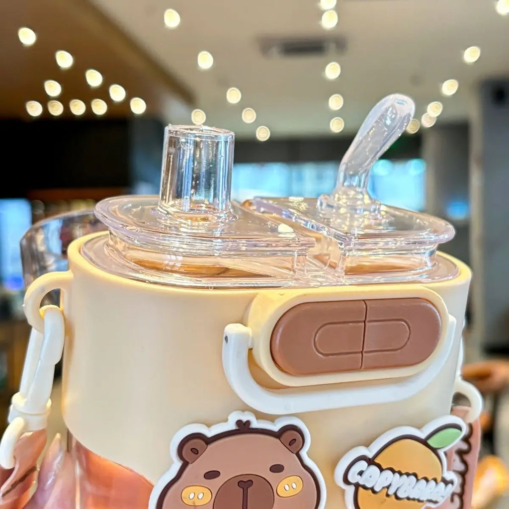 Capybara double drink bottle (600ml)