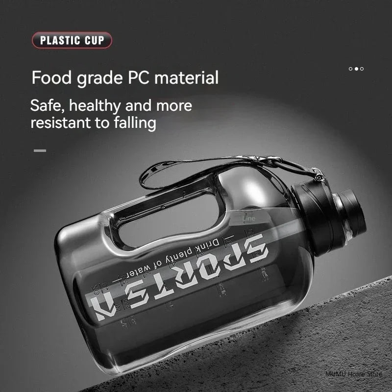 large capacity sports water bottle
