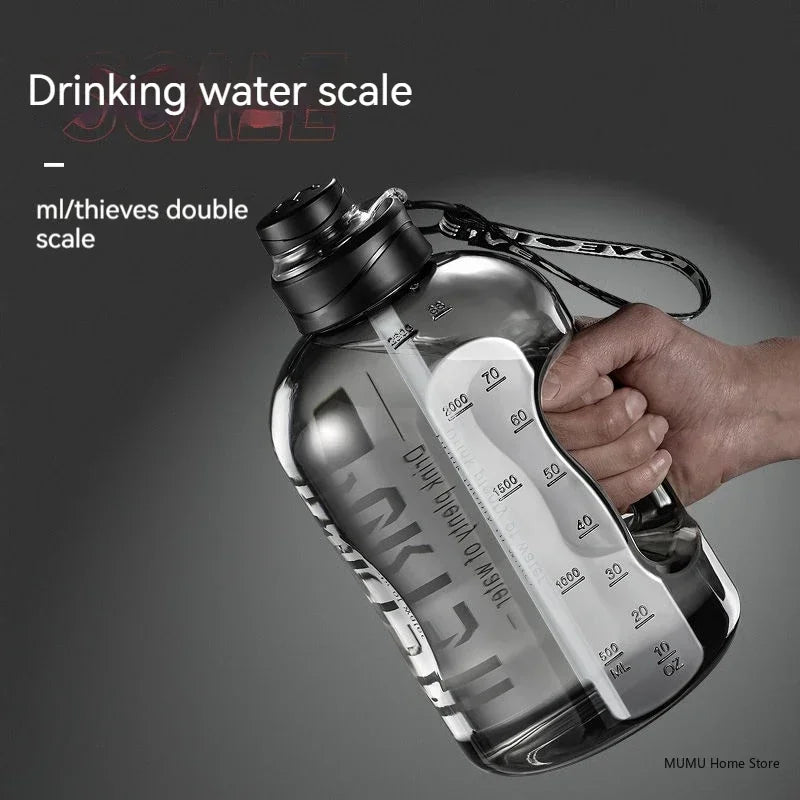 large capacity sports water bottle