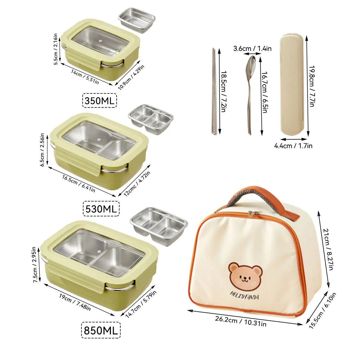 Picnic Large Capacity Lunch Box
