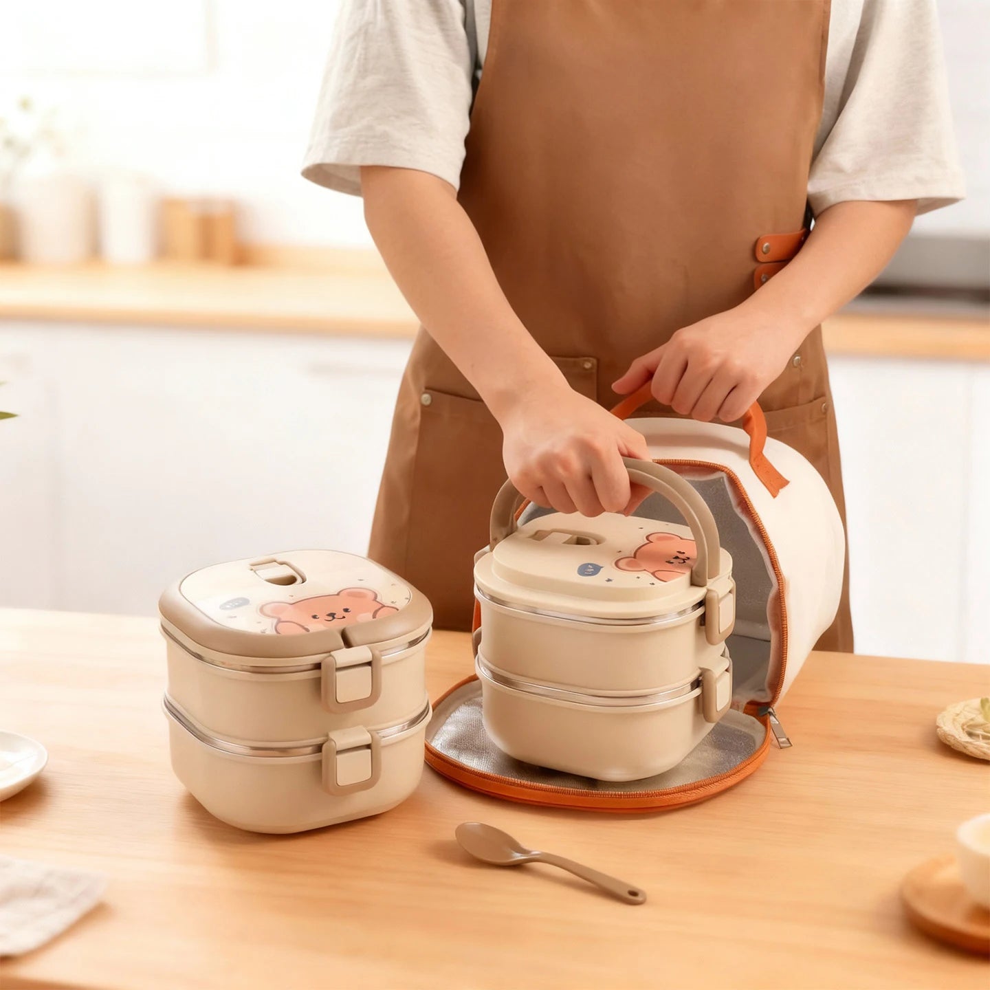 Square Lunch Box