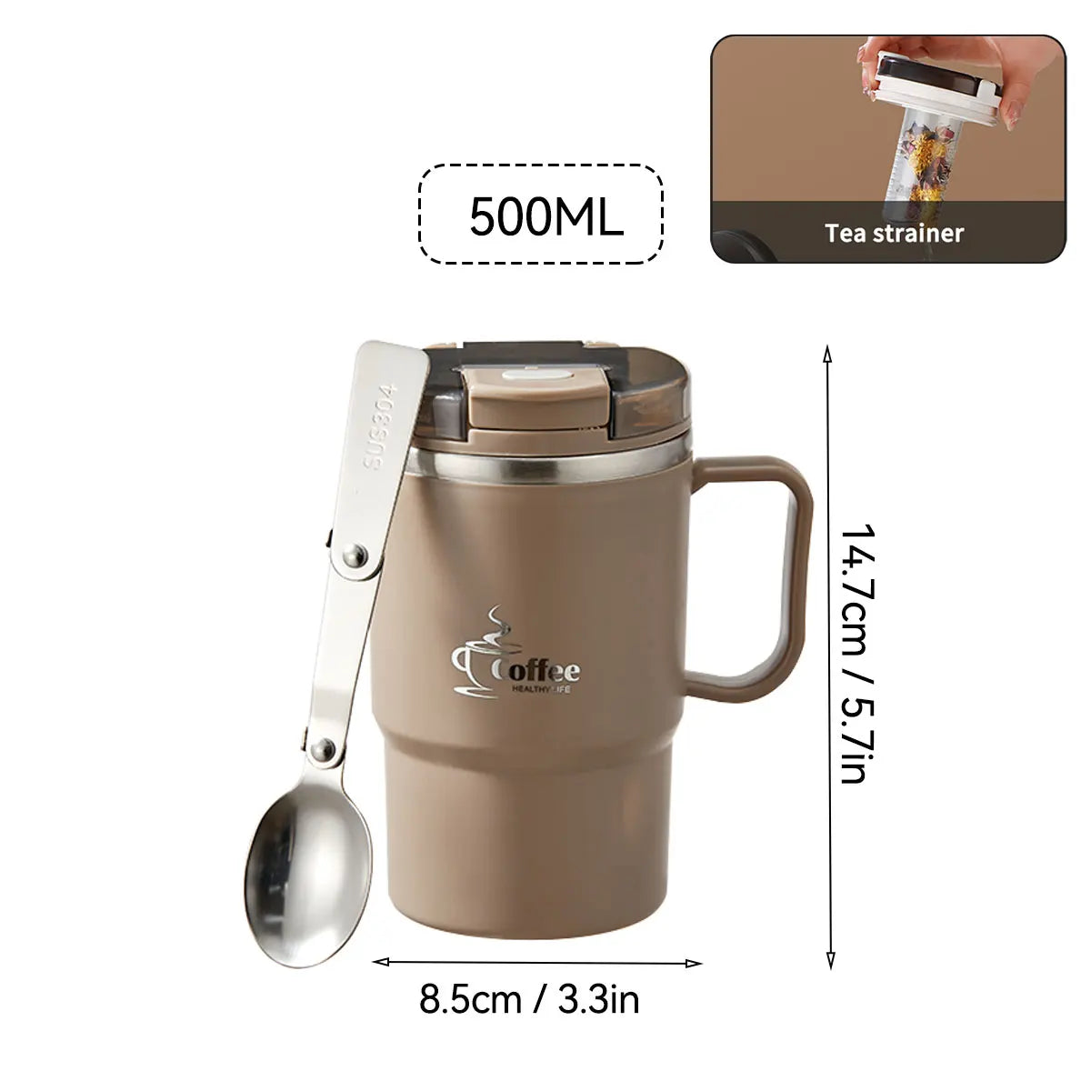 Double-Wall Coffee Mug