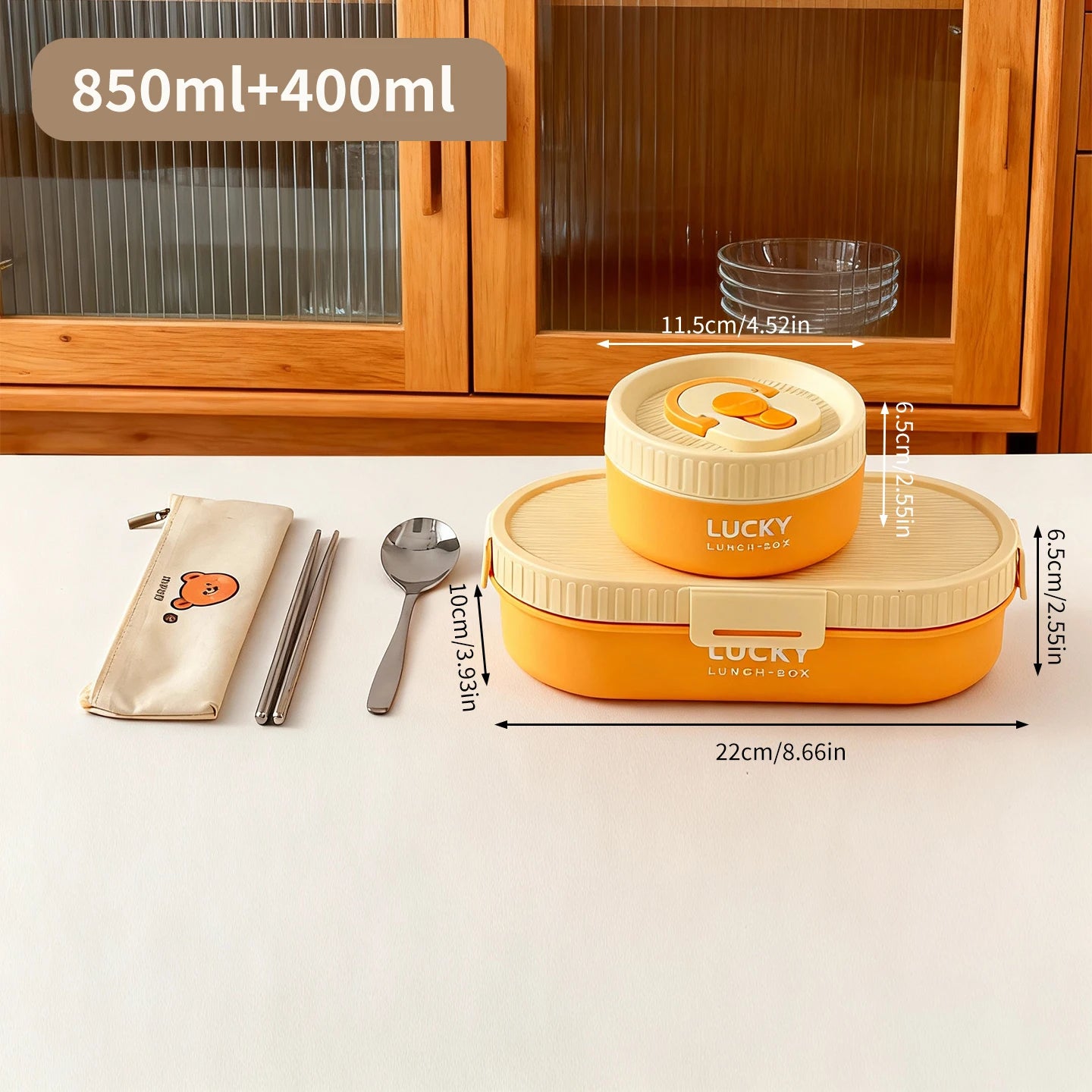 Oval Insulated Lunch Box