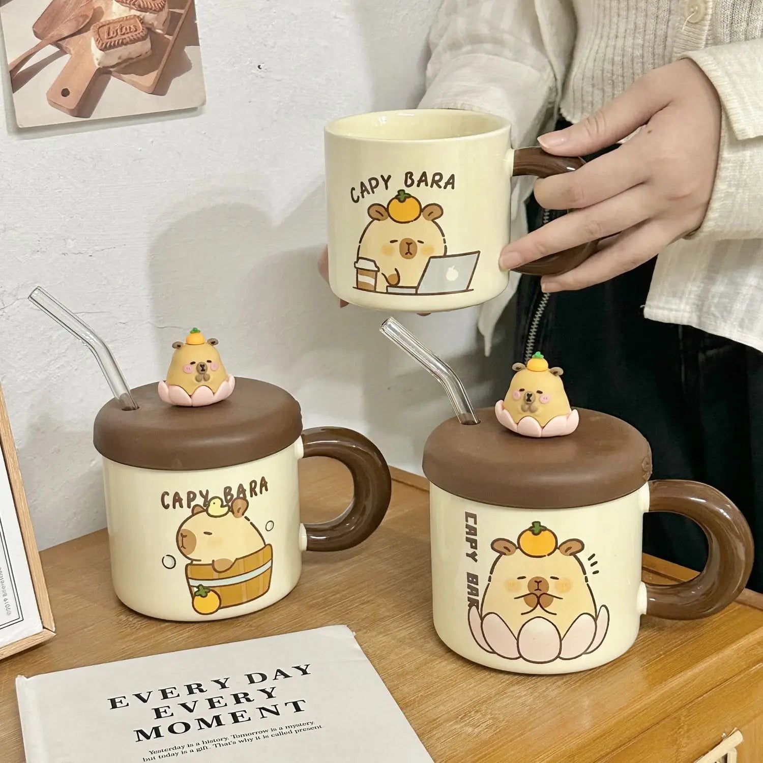 Capybara Ceramic Mug
