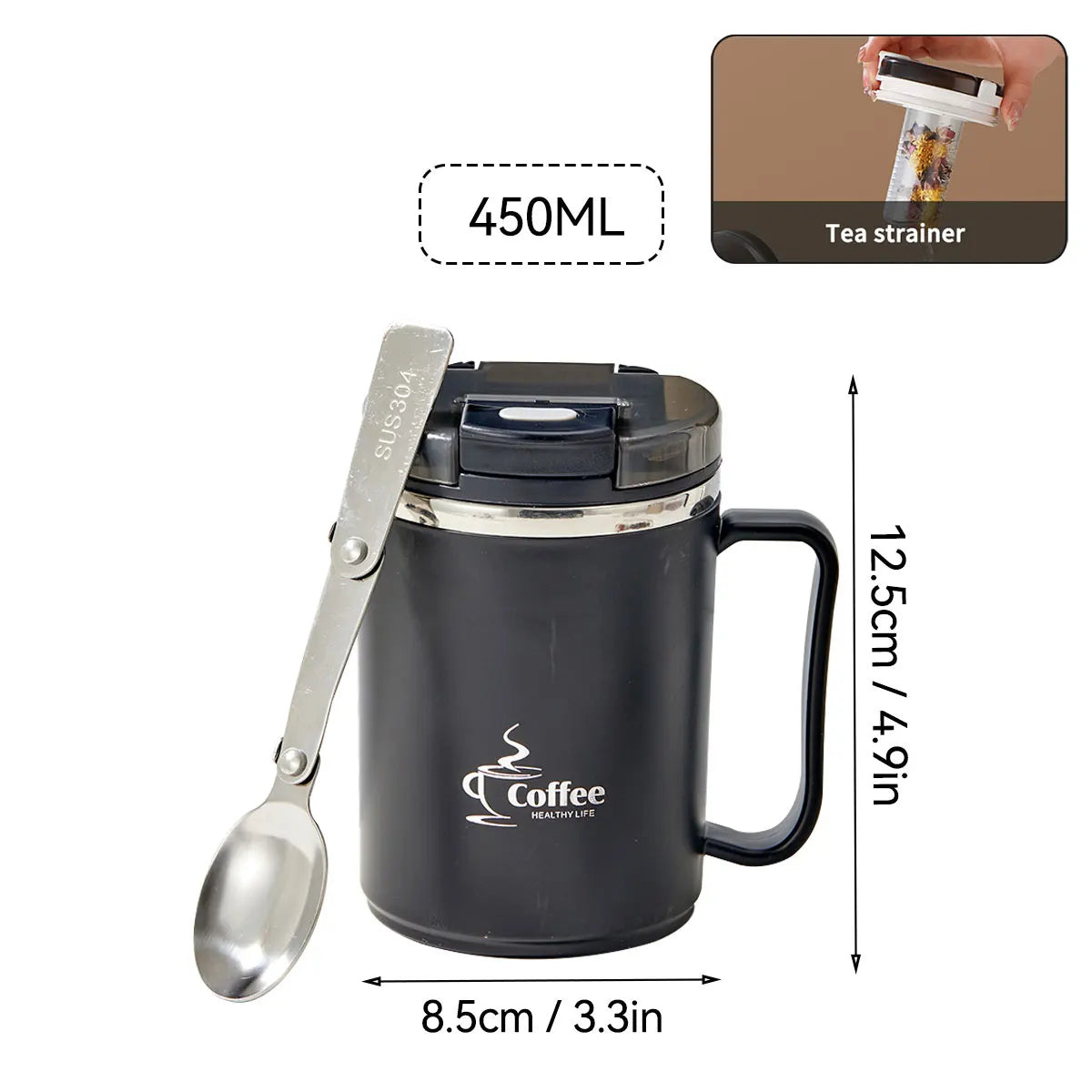 Double-Wall Coffee Mug