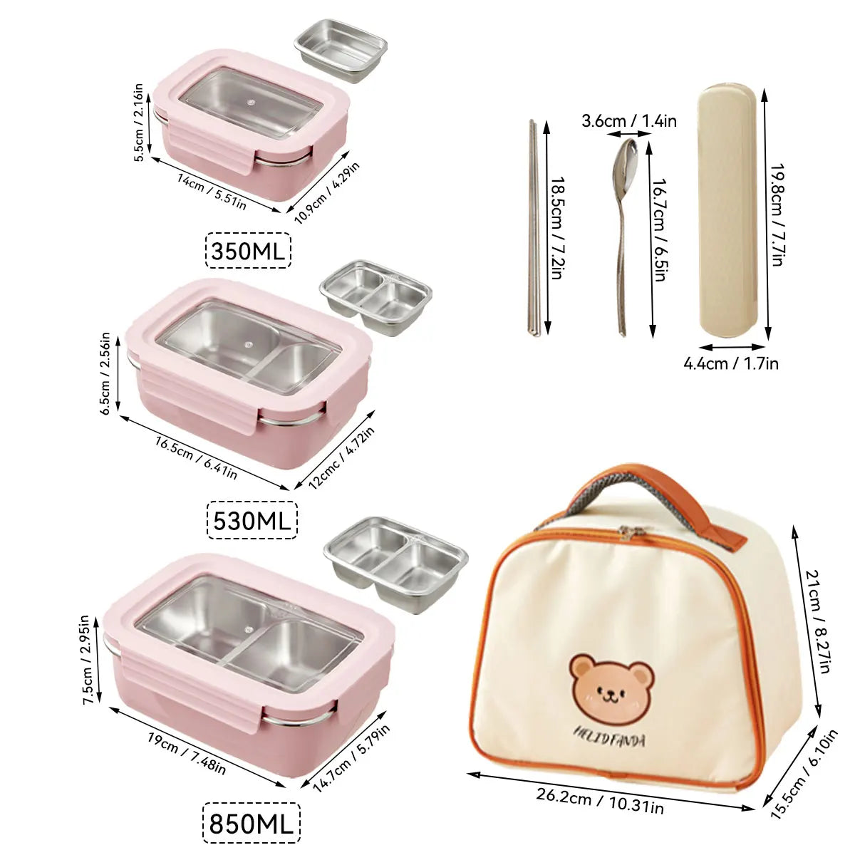 Picnic Large Capacity Lunch Box