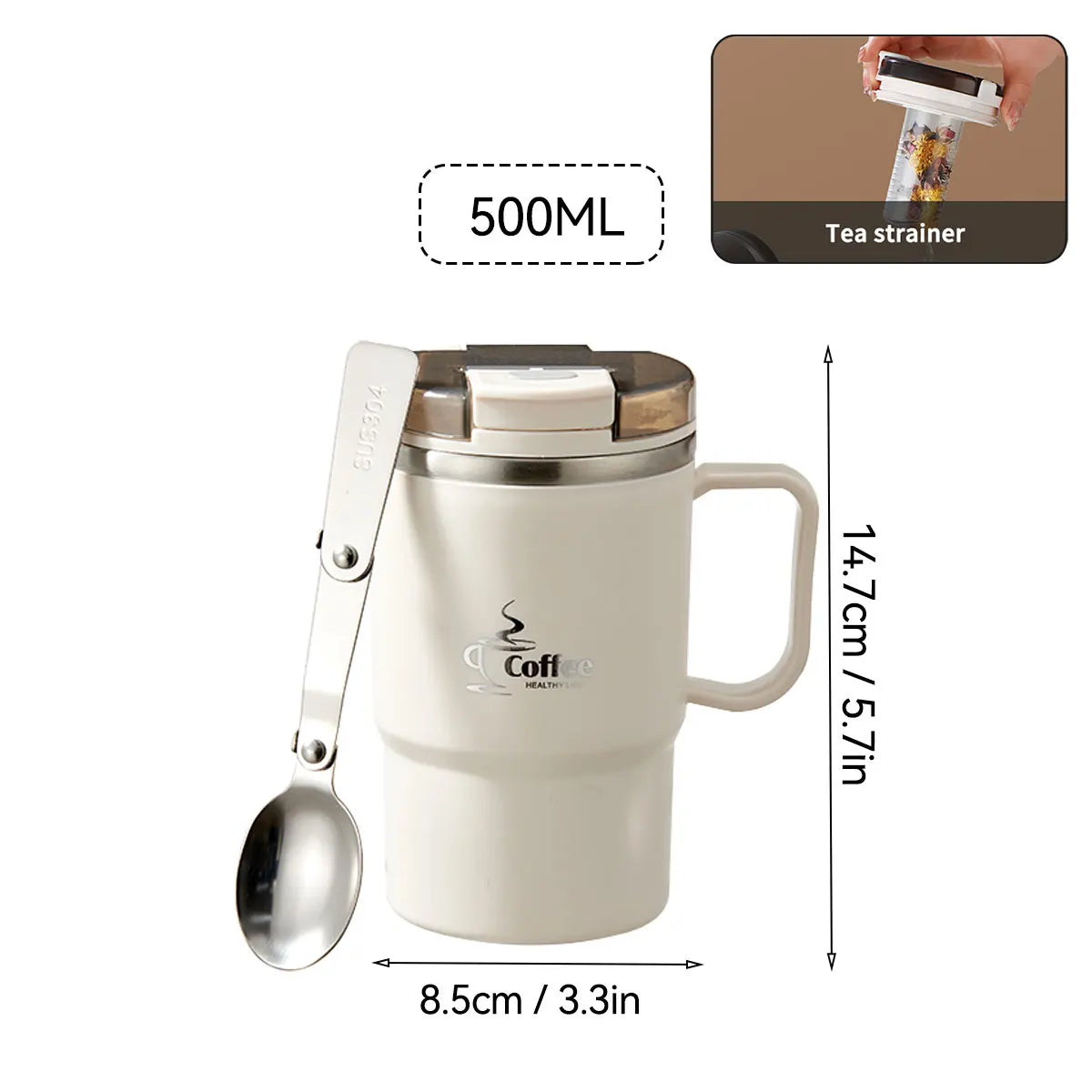 Double-Wall Coffee Mug
