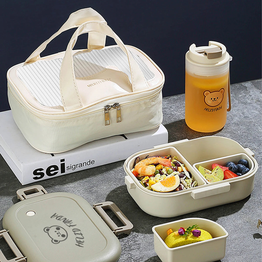 Lunch Box (With 3 removable compartment)