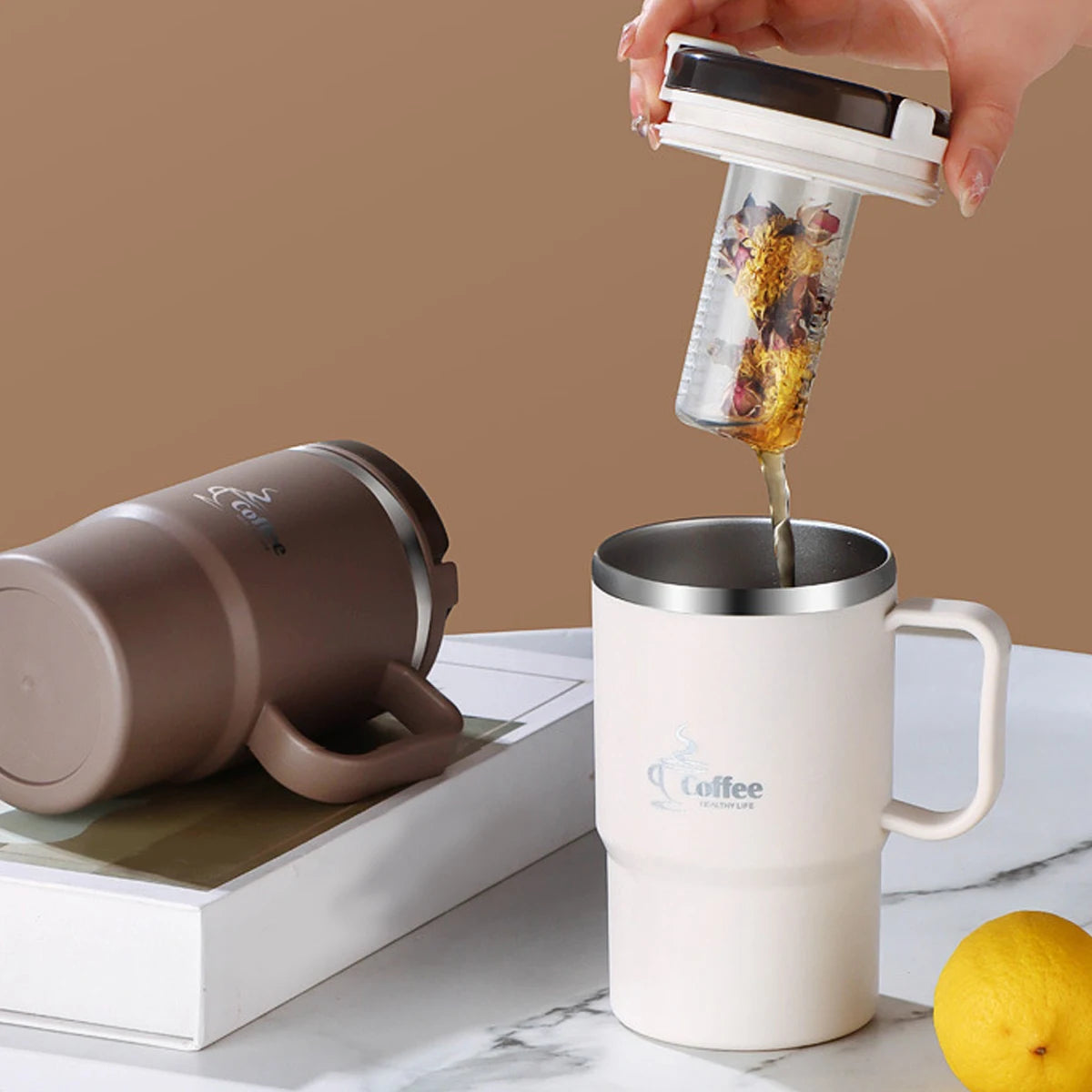 Double-Wall Coffee Mug