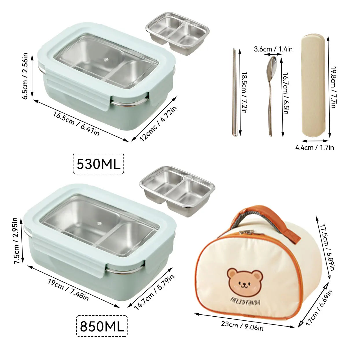 Picnic Large Capacity Lunch Box