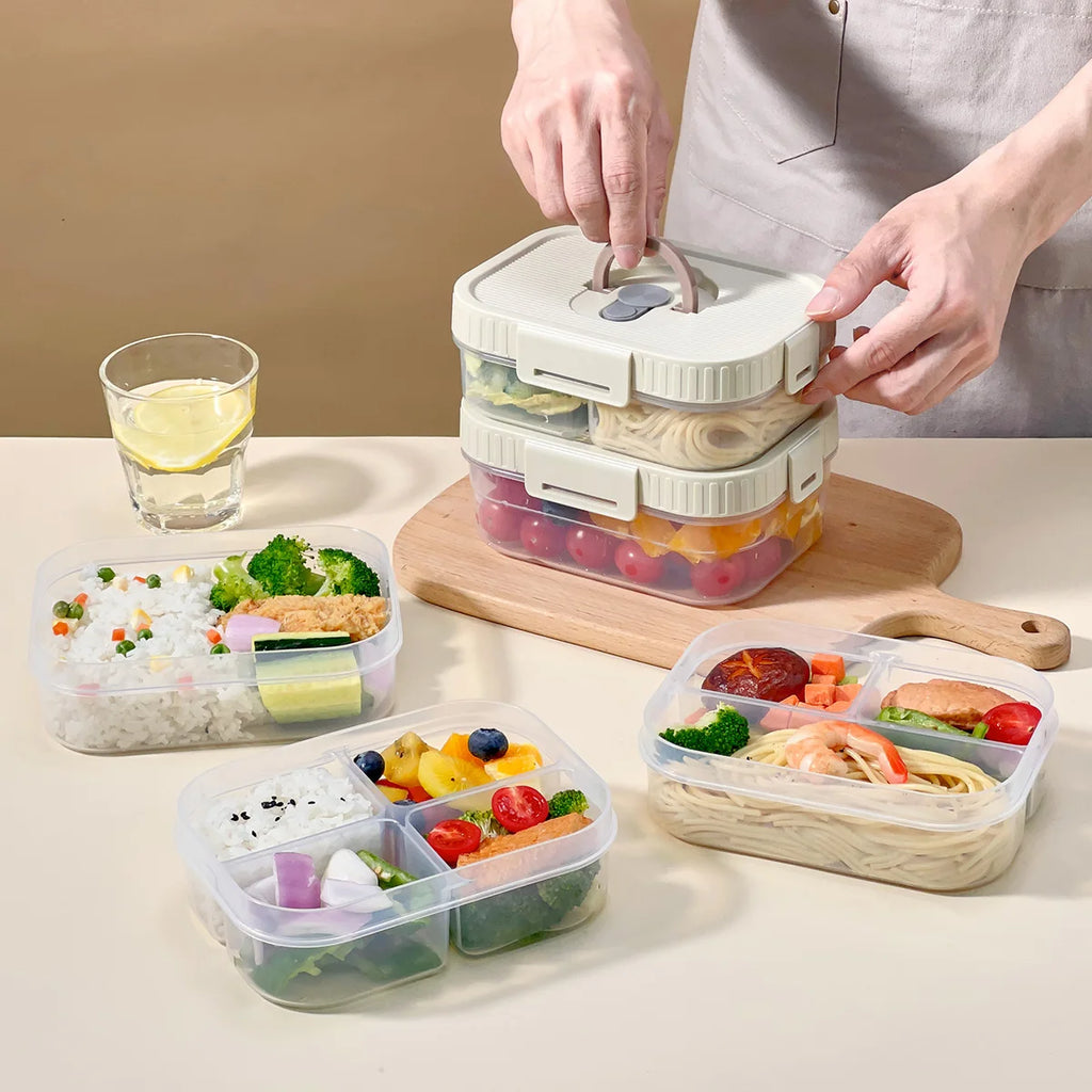 Clear Plastic Lunch Box