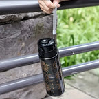 Convenience water bottle, high-quality PC material (600 ml)