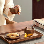 Glass Tea Cup  (6pcs 150ml)