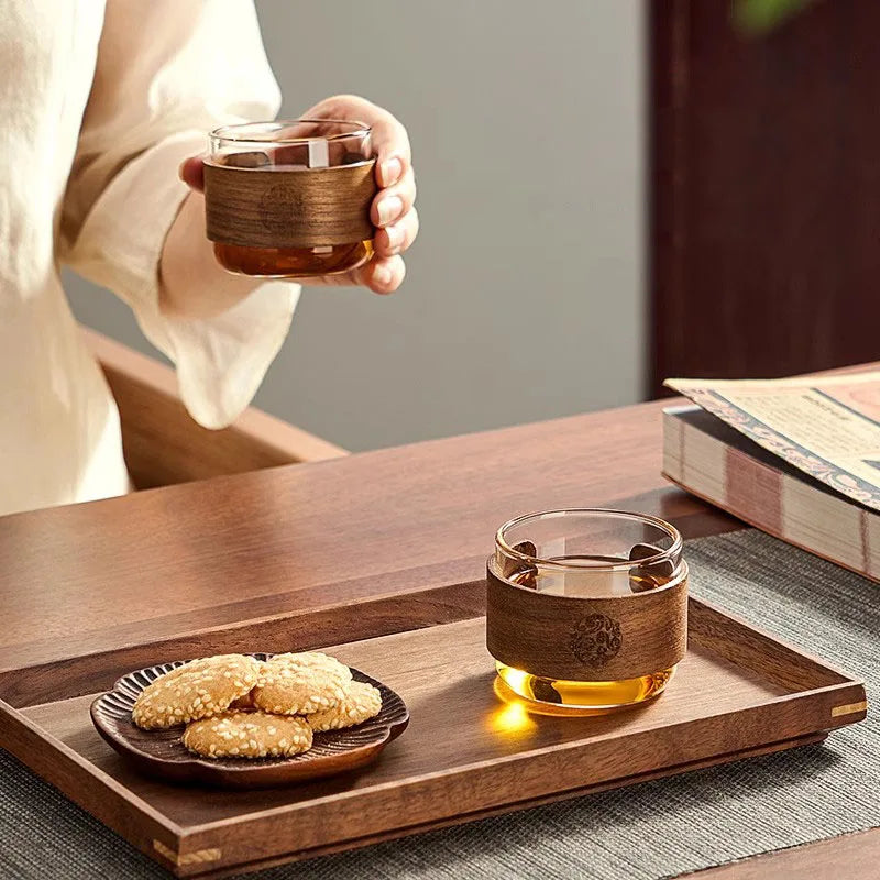Glass Tea Cup  (6pcs 150ml)