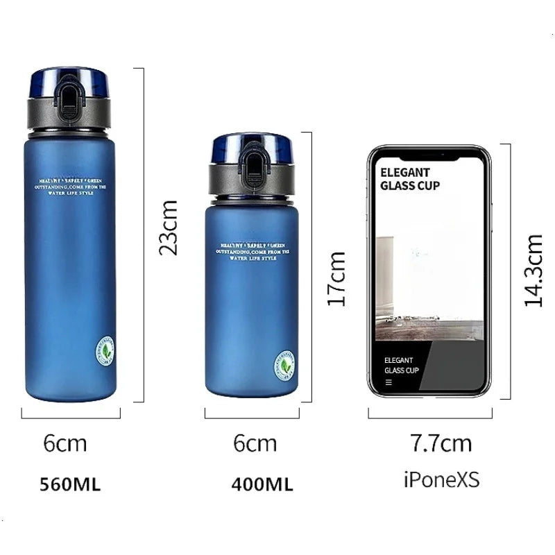 Sports Water Bottle (400ml 560ml)