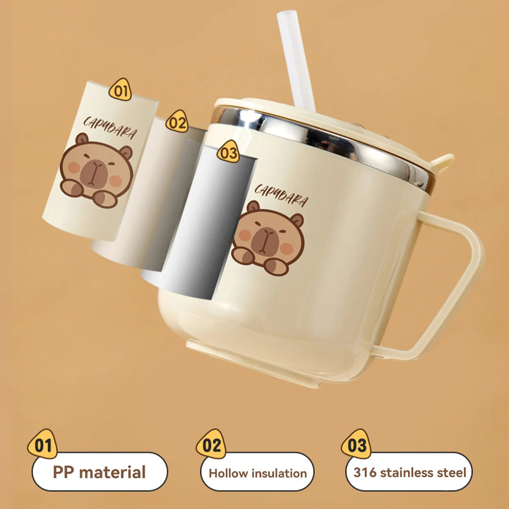 Capybara Kid Water Cup (270ml)