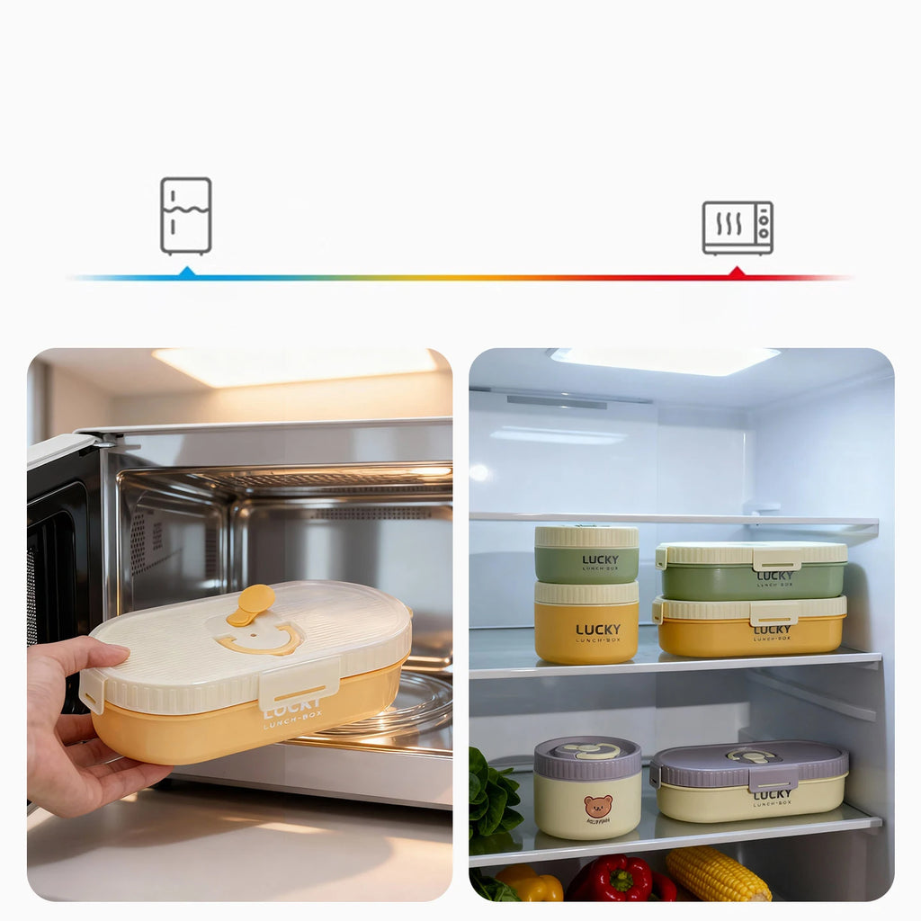 Oval Insulated Lunch Box