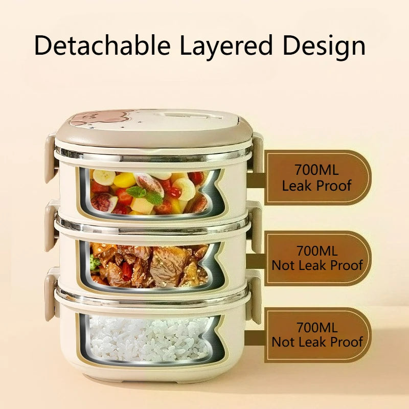 Square Lunch Box