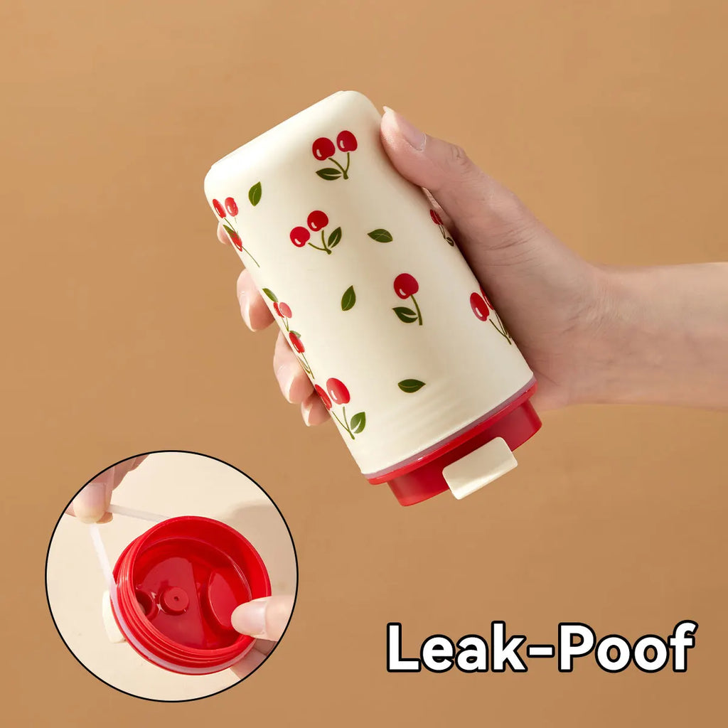 Travel plastic mug