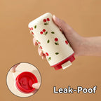 Travel plastic mug