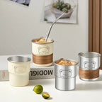Stainless Steel Coffee Cup With Wooden Anti Scald (300ML)