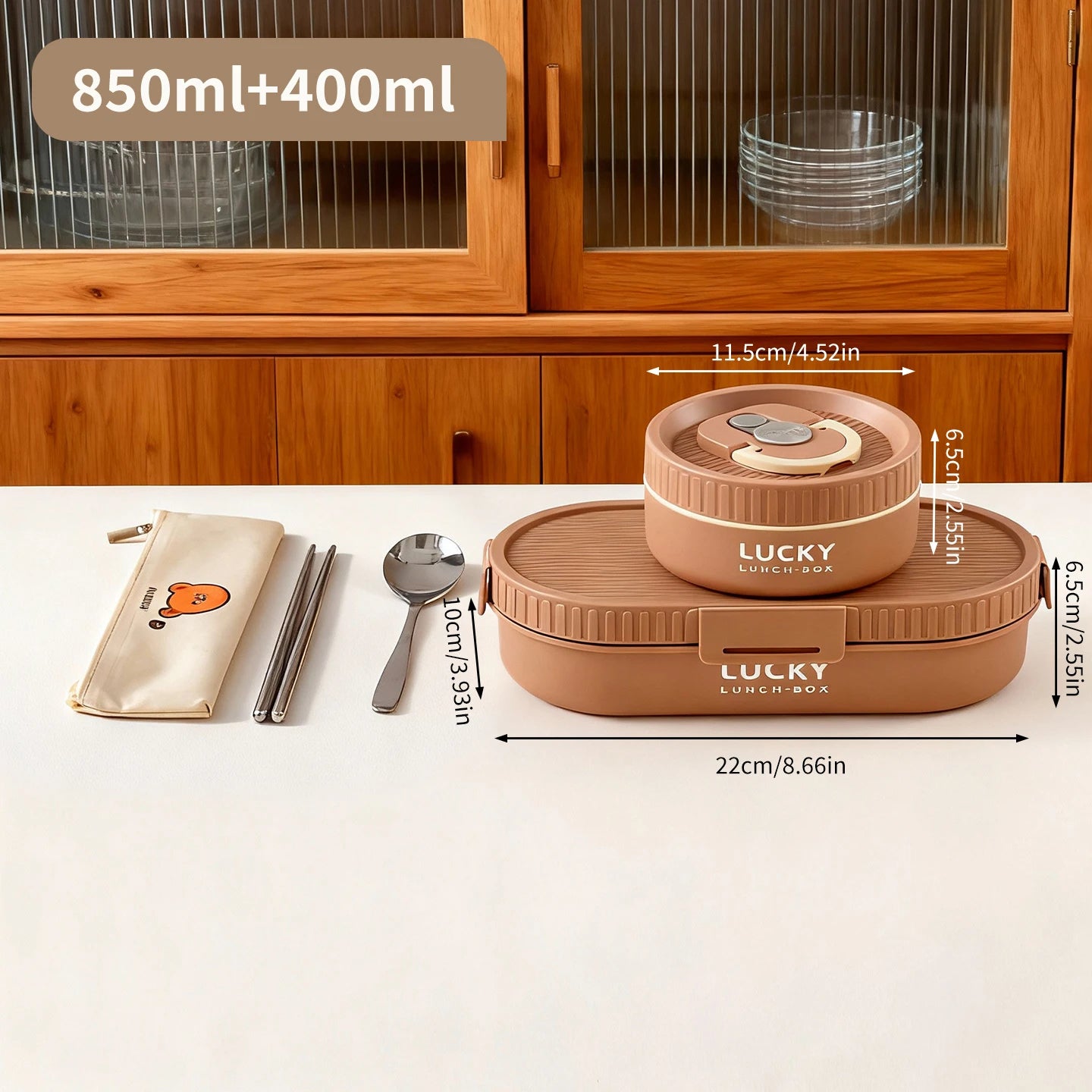 Oval Insulated Lunch Box